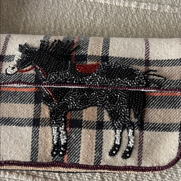 Anthropologie Fiona Beqded Horse Bag. NWT - Picture 2 of 8